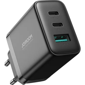 Joyroom JR-TCF10 nabíječka do sítě 2x USB-C PD / 1x USB / QC / AFC / FCP / 32W / černá