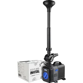 Technika k zahradnímu jezírku INVITAL Fontánové čerpadlo ECO P-4800 4500 l/h 4m regulovatelné