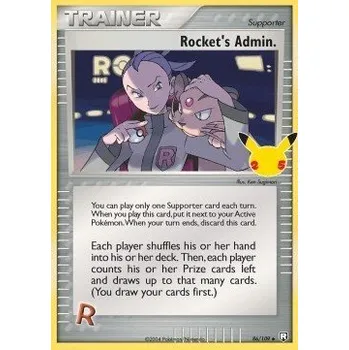 Sběratelská karetní hra Rocket's Admin 86/109 - Celebrations