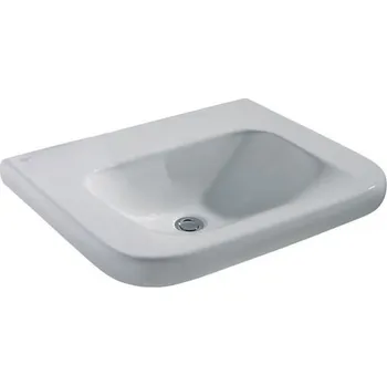 Ideal Standard Contour 21 Umyvadlo bezbariérové 600x560 mm, 1 otvor pro baterii, bez přepadu, bílá