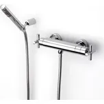 Roca Loft sprchová nástěnná baterie termostatická se sprchovou sadou, chrom