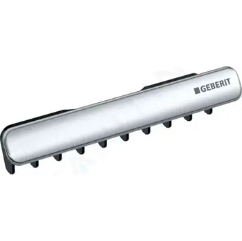 Sifon Geberit ONE Kryt výpusti umyvadel s vodorovným odtokem, hřebenová vložka, alpská bílá, 245.451.11.1