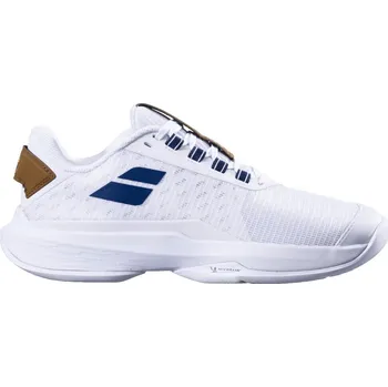 Dámská tenisová obuv Dámská tenisová obuv Babolat Jet Tere 2 AC Wimbledon Women White/Blue Navy EUR 38,5