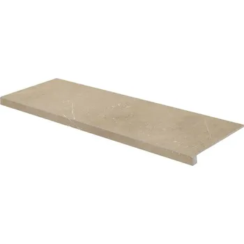 Fly Smog - schodová tvarovka rektifikovaná 29,8x119,8 hnědá DCFVD886