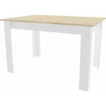 Leobert Stůl NP 120x80 dub sonoma + bílá