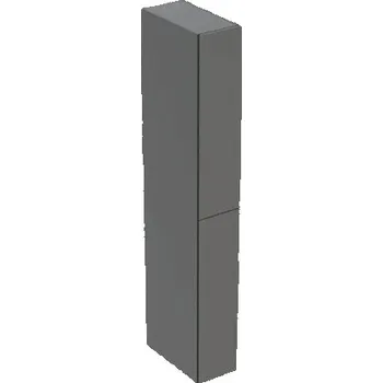 Koupelnový nábytek Geberit iCon vysoká skříň 24x48x180 cm, 2x výsuv, lakovaná mat láva