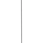 Roth Walk In Line bezrámová sprchová zástěna, 70x200 cm, černá elox, sklo transparent