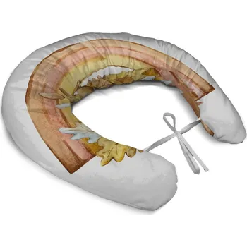 Polštář Sablio Těhotenský polštář Podzimní duha