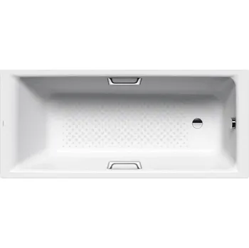 Vana Kaldewei Puro Star 685 vana 160x70 cm, otvory pro madla, celoplošný Antislip, bílá