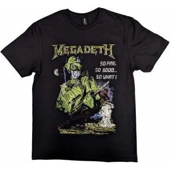Pánské tričko Merch Megadeth: Megadeth Unisex T-shirt: Sfsgsw Explosion Vintage (large) L