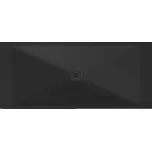 GSI Keramická sprchová vanička, obdélník 180x80x2cm, černá mat