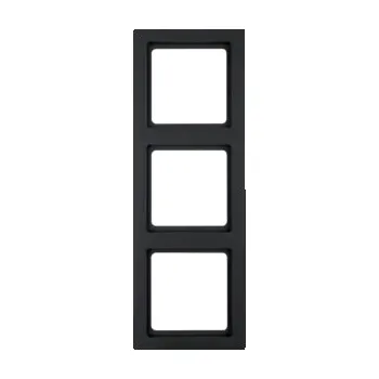 Elektrická zásuvka Berker Rámeček Berker, Q.1, antracit sametová Rozměry: 3-násobný