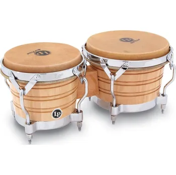 Latin Percussion Bongo Generation II WoodNatur, Chrome HW LP201AX-2 17423