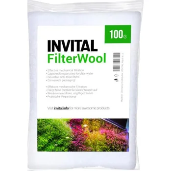 Přílušenství k akvarijnímu filtru INVITAL FilterWool 100g