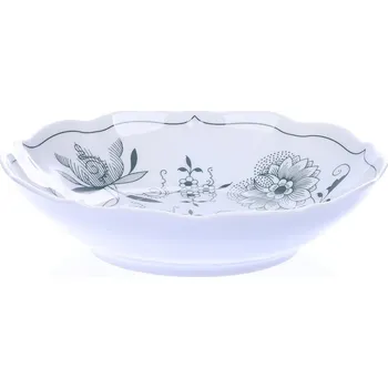 ZELENÝ Cibulák Podšálek C 15,5cm Originál Český porcelán Dubí