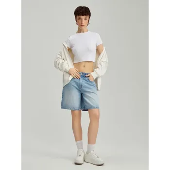 Ošoupané džínové kraťasy - 42 - House - modrý - 167DZ-50J