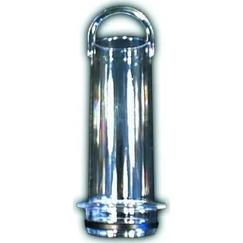 Sifon HL Průhledná přepadová trubka z plexiskla 100mmx6/4