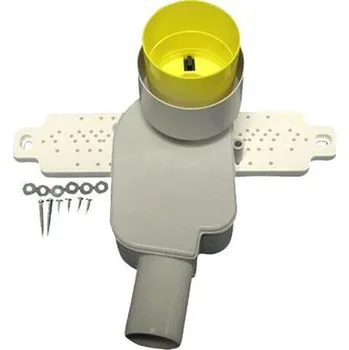 Sifon HL Podomítková umyvadlová zápachová uzávěrka DN50 a montážní sestava HL134, HL44