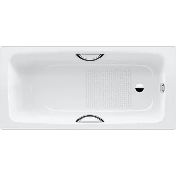 Vana Kaldewei Cayono Star 753 obdélníková vana 150x70 cm, s otvory pro madla, Antislip, bílá