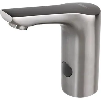 Vodovodní baterie Sanela Automatická umyvadlová baterie s elektronikou ALS pro teplou a studenou vodu, metal grey matt, 24 V DC SLU 62HX