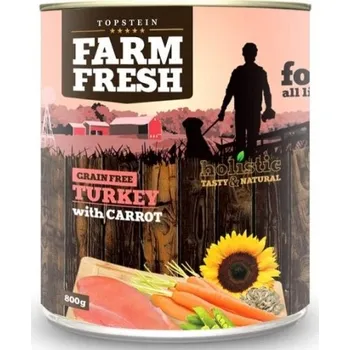 Krmivo pro psa Farm Fresh konzerva Turkey & Carrot 400 g