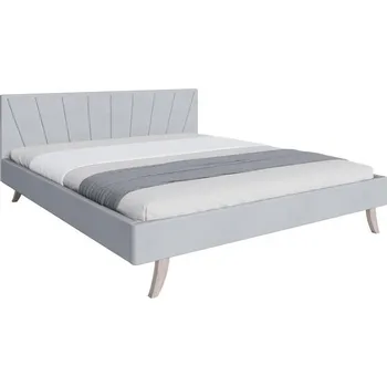 Postel Čalouněná postel 140x200 cm HEAVEN TRINITY ŠEDÁ