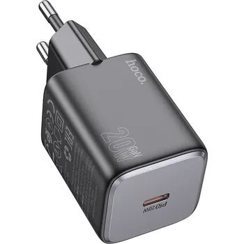 Hoco N40 nabíječka do sítě USB-C PD / QC / 20W / černá