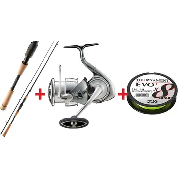 Rybářský prut Zvýhodněný set DAIWA na CANDÁTY "EXCLUSIVE 2025" - Set s prutem 2,70 m, 7 - 32 g