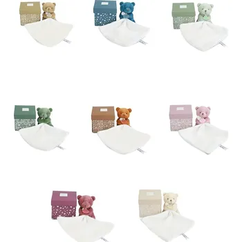 Hračka pro nejmenší Doudou et Compagnie Paris Doudou Můj malý medvídek 10 cm hnědý