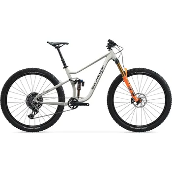 Jízdní kolo Celoodpružené MTB 29" Lee Cougan Quest Shimano XT 1x12, velikost L – 19" (48 cm), šedá lesklá