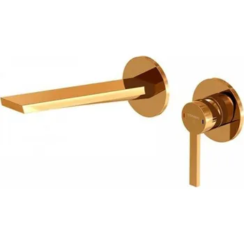 Vodovodní baterie Steinberg Serie 260 umyvadlová baterie pod omítku, 2-otvorová instalace, růžové zlato