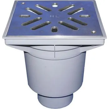 Odvodňovací žlab HL Velkokapacitní podlahová vpust DN110, svislý odtok, ZU - standard