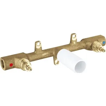Grohe Montážní tělesa - Těleso pro tříotvorovou baterii pod omítku