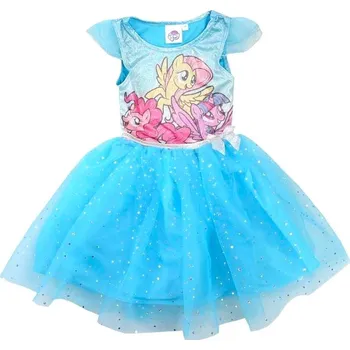 Dívčí šaty ŠATY MY LITTLE PONY em 992 modré Velikost: 128