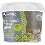 Designová stěrka Den Braven BETON NATURAL kbelík 5 kg, šedá