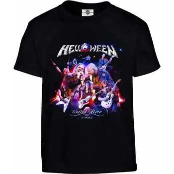 Chlapecké tričko Tričko Helloween | United Alive in Madrid Druh: Dětské, Barva: Černá, Velikost: 110-XS