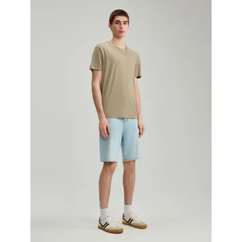 Pánská móda Džínové kraťasy - 36 - House - modrý - 710FW-05J