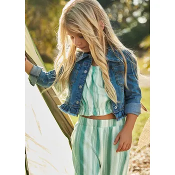 Dívčí riflová bunda tmavě modrá Mayoral 3408 Velikost: 6 let (116 cm)