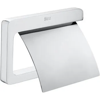Roca Tempo držák na toaletní papír s krytem, chrom