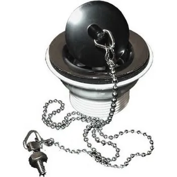 Sifon HL Odpadní ventil 5/4” s připojovacím závitem 5/4", šroubem 60mm a řetízkem