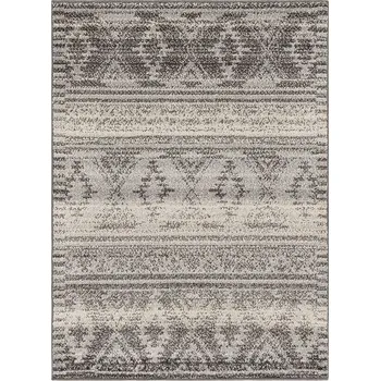 Koberec Breno Kusový koberec AVANTI FORSETI Grey, 133x180 cm, Šedá/Béžová