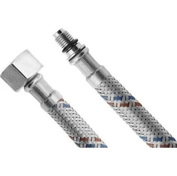 Aqualine Flexibilní nerezová hadice M8x3/8", 40cm