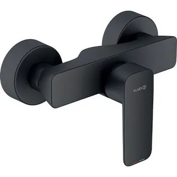 Vodovodní baterie Kludi Pure&Style sprchová jednopáková baterie DN 15, černá mat