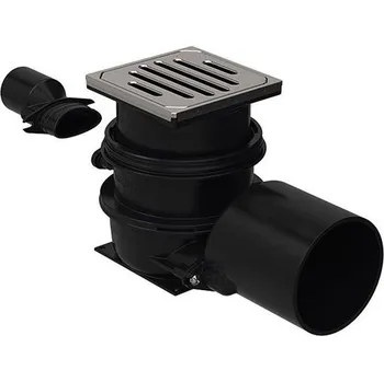 kanalizace Geberit podlahová vpust Varino, horizontální, d=110 mm