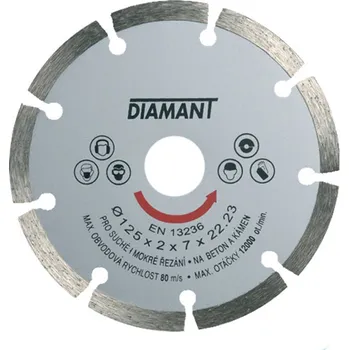 Brusný kotouč Diamantový kotouč segmentový Den Braven STANDARD pr. 230 mm