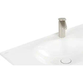 Umyvadlo Villeroy & Boch Antao umyvadlo nábytkové 80x50 cm, s otvorem pro baterii, bez přepadu, CeramicPlus, bílá Alpin