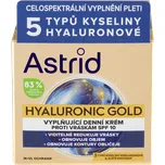 Astrid Hyaluronic Gold denní pleťový krém OF10