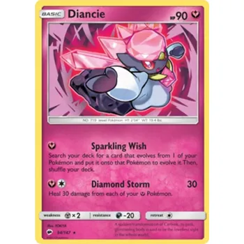 Sběratelská karetní hra Diancie 094/147 - Burning Shadows Typ karty: Holo
