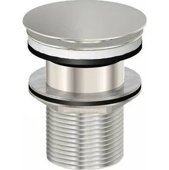 Sifon Steinberg Serie 100 neuzavíratelná výpusť, kartáčovaný nikl