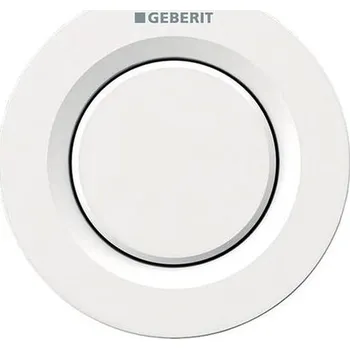 Splachovací tlačítko Geberit Typ 01 oddálené ovládání, pneumatické, pro 1 množství splachování, pod omítku, alpská bílá